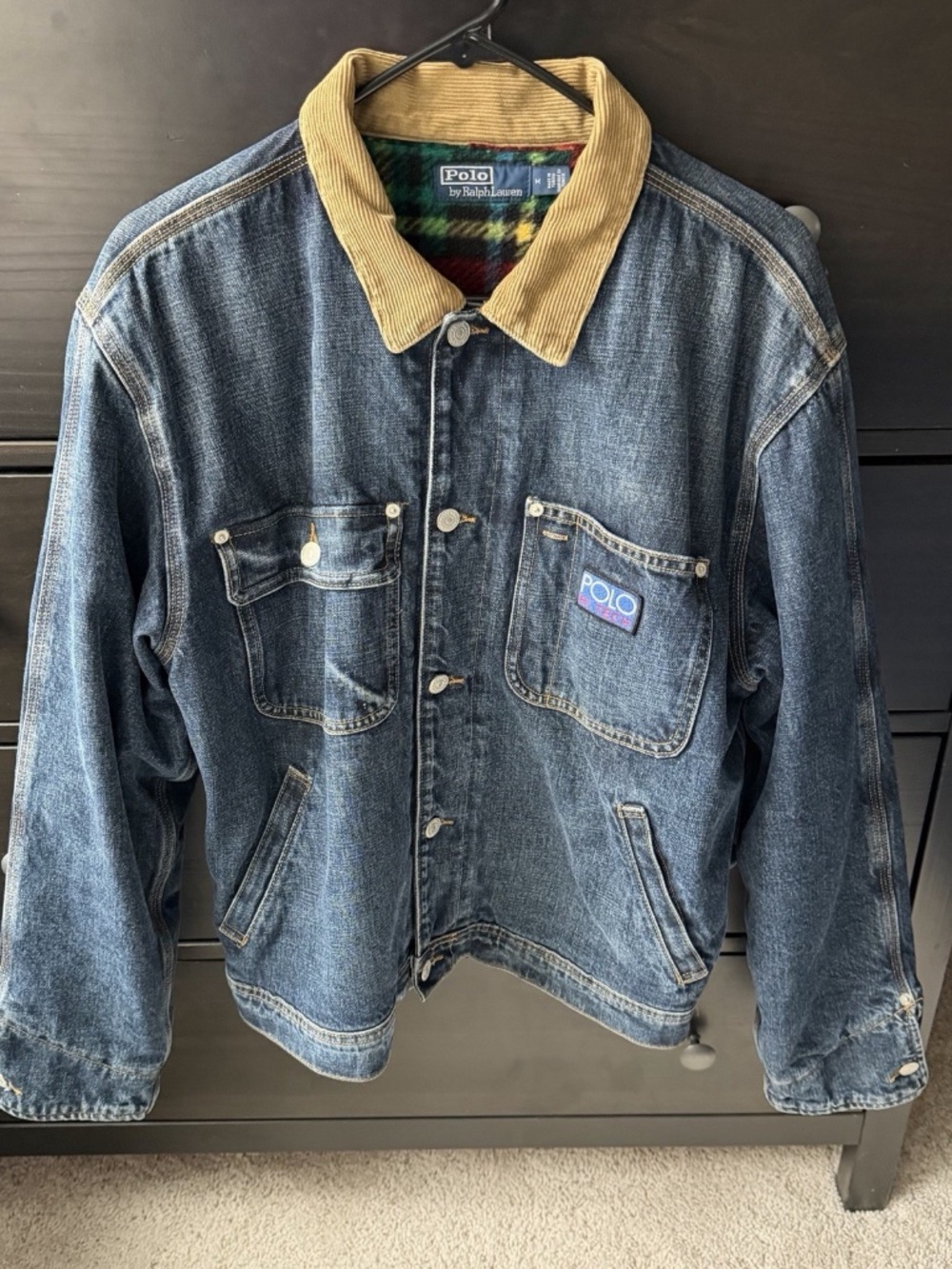 Polo Ralph Lauren Hi-Tech Denim Y2k Excellent Insulated